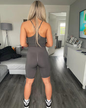Load image into Gallery viewer, Grey Two Piece Gym Set
